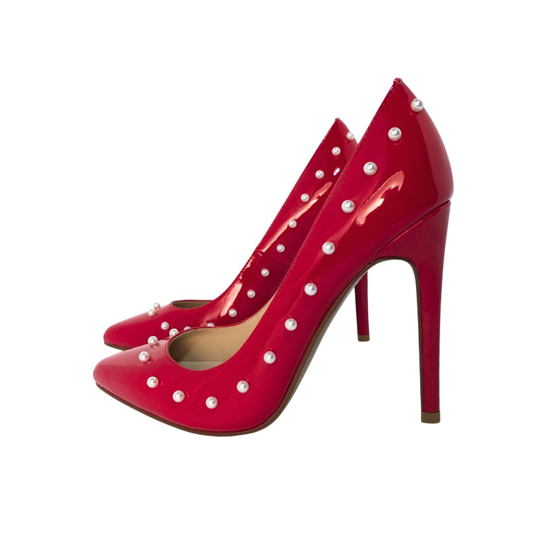 Red high heels sale sales